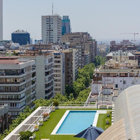 Appartamento Charming Eurobuilding Skyline Madrid Esterno foto